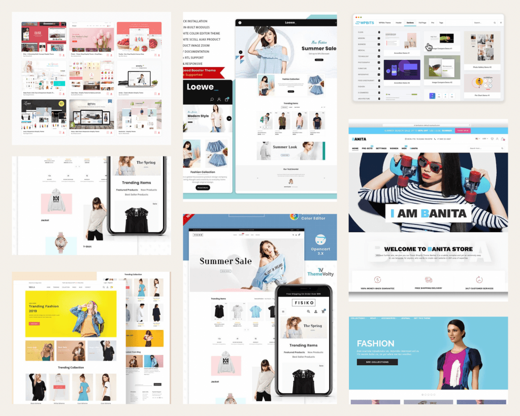 Customize your website with Shopify